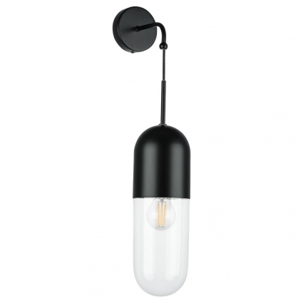 Бра Lightstar Ramo 690517 в современном стиле, цвет черный, мощность 40 Вт