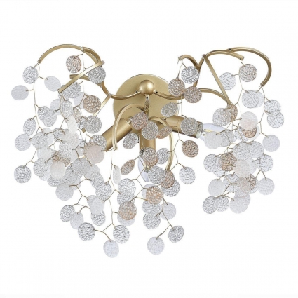 Бра ST Luce Ravello SL1650.301.03 в стиле модерн, цвет янтарный, мощность 15 Вт