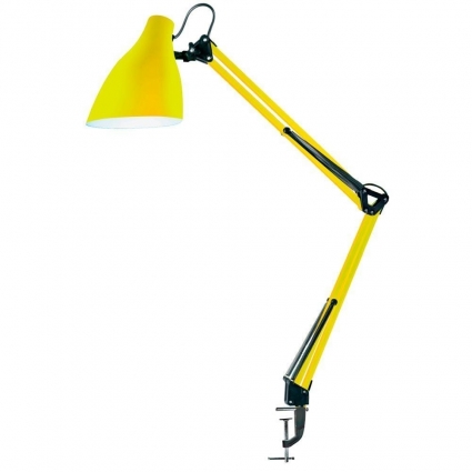 Настольная лампа Camelion KD-335 C07 13880 в современном стиле, цвет желтый