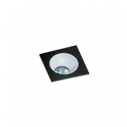 Встраиваемый светильник Azzardo Hugo 1 downlight AZ1736 (Без рефлектора) в современном стиле, цвет черный