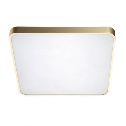 Накладной светильник Azzardo Quadro 50 LED CCT AZ2760 в современном стиле, цвет золотой