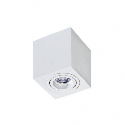 Потолочный светильник Azzardo Brant Square IP44 AZ2822 в современном стиле, цвет белый