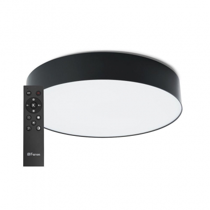 Потолочный светодиодный светильник Feron Simple matte AL6200 48068 в современном стиле, цвет белый
