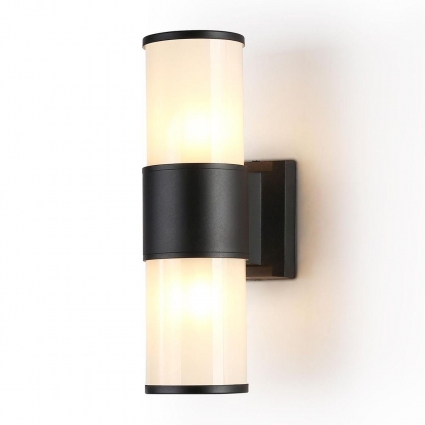 Уличный настенный светильник Ambrella light Garden ST2455 в современном стиле, цвет белый