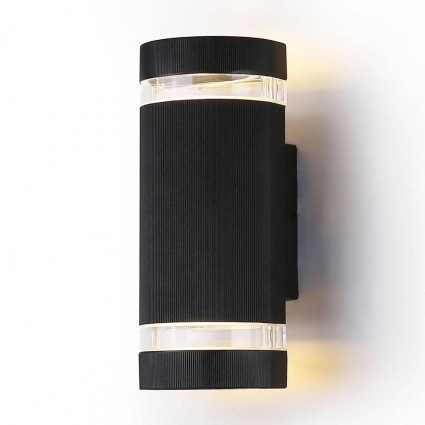 Уличный настенный светильник Ambrella light Garden ST2562 в стиле Хай-тек, цвет черный