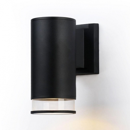 Уличный настенный светильник Ambrella light Garden ST3819 в современном стиле, цвет черный