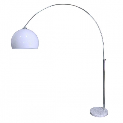 Торшер Zumaline Vision TS-010121W в современном стиле, цвет белый, мощность 60 Вт