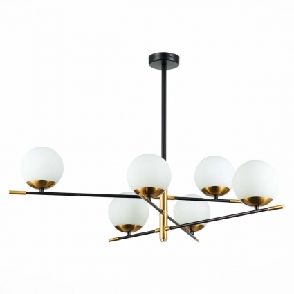 Подвесная люстра ST Luce Limano SL1203.412.06 в стиле модерн, цвет белый