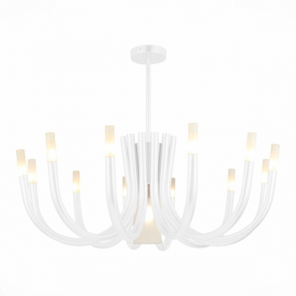 Подвесная люстра ST Luce Pafe SL1173.502.13 в стиле модерн, цвет белый