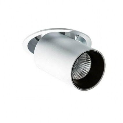 Встраиваемый спот Azzardo Luna 15W Dim AZ2828 в современном стиле, цвет черный