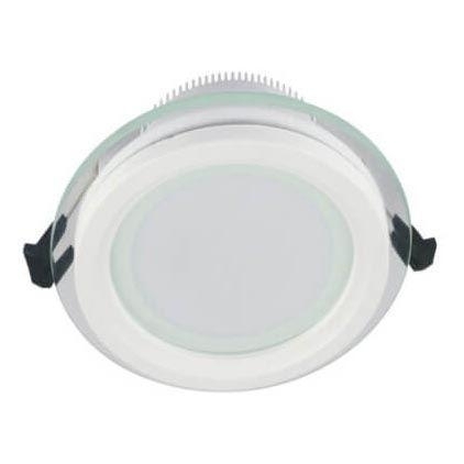 Встраиваемый светодиодный светильник Lumina Deco Saleto LDC 8097-RD-6W в современном стиле, цвет белый