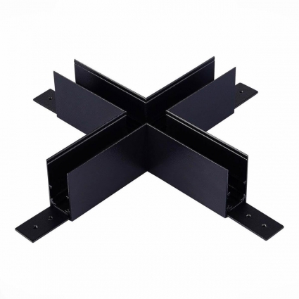 Коннектор X-образный ST Luce Skyline 48 ST007.489.00 цвет черный