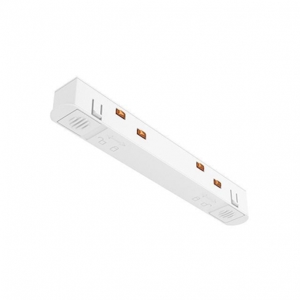 Коннектор питания прямой Maytoni Technical Magnetic track system TRA034PC-42W цвет белый