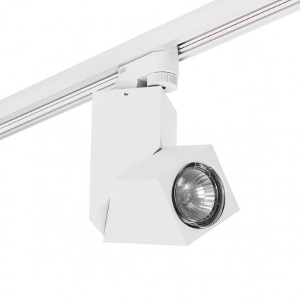 Трековый светильник Lightstar Illumo (592016+051056) A1T051056 в стиле Хай-тек, цвет белый