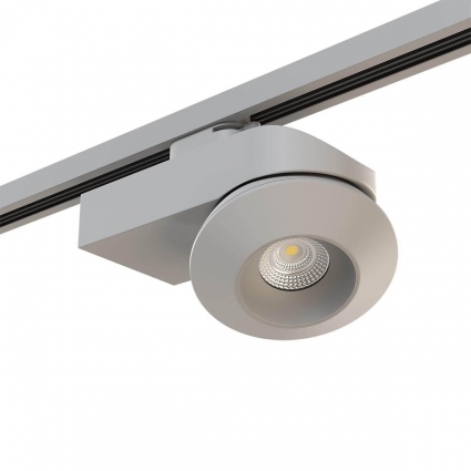 Трековый светодиодный светильник Lightstar Orbe (592039+051219) A1T051219 в стиле Хай-тек, цвет серый
