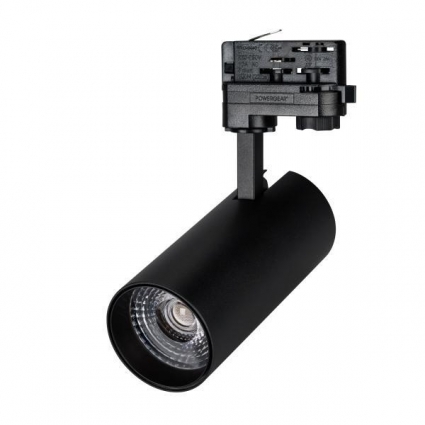 Трековый светодиодный светильник Arlight LGD-Gera-4TR-R74-20W Warm SP3000-Fruit 032471 в современном стиле, цвет черный