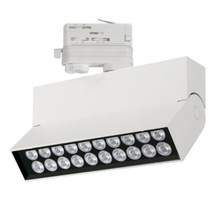 Трековый светодиодный светильник Arlight LGD-Loft-Track-4TR-S170-10W White6000 033115 в современном стиле, цвет белый
