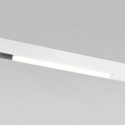 Трековый светодиодный светильник Elektrostandard Slim Magnetic 85000/01 a059182 в современном стиле, цвет белый