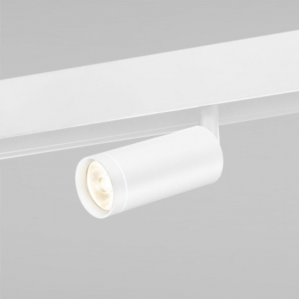 Трековый светодиодный светильник Elektrostandard Slim Magnetic 85507/01 a061301 в стиле Хай-тек, цвет белый