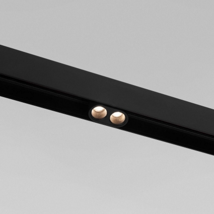 Трековый светодиодный светильник Elektrostandard Slim Magnetic 85510/01 a061365 в современном стиле, цвет черный