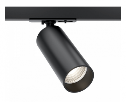 Трековый светильник Maytoni Technical Focus LED TR021-1-12B3K-W-D-B в современном стиле, цвет черный