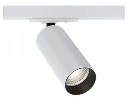 Трековый светильник Maytoni Technical Focus LED TR021-1-12W3K-W-W в современном стиле, цвет белый
