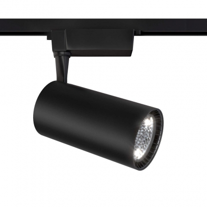 Трековый светильник Maytoni Technical Vuoro TR003-1-36W4K-S-B в современном стиле, цвет черный