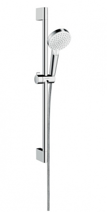 Душевой гарнитур Hansgrohe Crometta Vario EcoSmart 650 26534400 (9 л) штанга 66.9 см, шланг 160 см