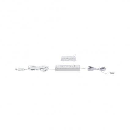 Трансформатор на 4 мебельных светильника Paulmann Clever Connect 12V 25W IP20 99947 цвет белый
