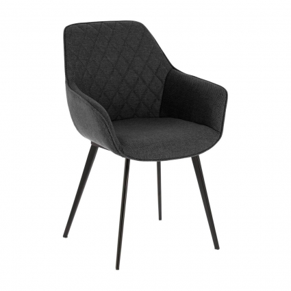 La Forma AMINY Chair fabric dark grey стиль классический