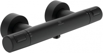 Термостатический смеситель Ideal Standard Ceratherm T25 A7201XG silk black термостат, черный