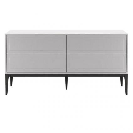 Комод MOD INTERIORS Marbella серо-бежевого цвета с ящиками, для белья