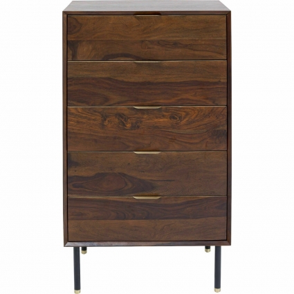 Комод KARE DESIGN высокий Ravello коричневого цвета с ящиками, для белья
