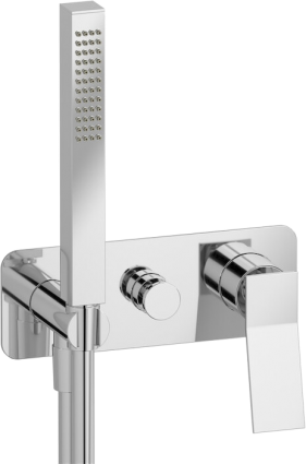 Смеситель для ванны с душем IB Rubinetterie Wave EWA313CC chrome, однорычажный, хром
