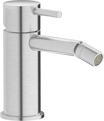 Смеситель для биде IB Rubinetterie Milanotorino MT220SS brushed nickel однорычажный, сталь