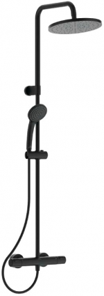 Душевая стойка Ideal Standard Ceraterm T25 A7546XG silk black цвет черный, штанга 133 см