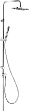 Душевая стойка Kludi A-QA Dual Shower System 4919105-00 хром, штанга 129 см
