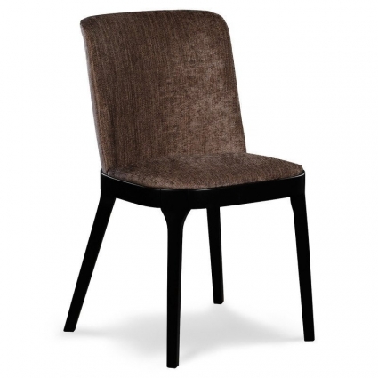 Стул MOD INTERIORS Menorca коричневого цвета стиль скандинавский