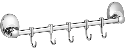 Крючок Haiba HB1615-5 хром,  в современном стиле