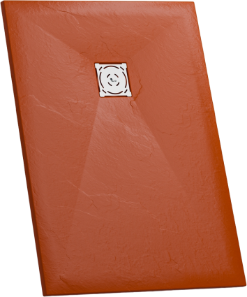 Поддон для душа RGW Stone Tray ST-0128Tr 80х120, терракот, прямоугольный, низкий