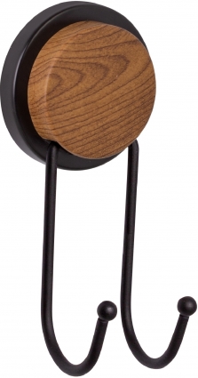 Крючок Fixsen Magic Wood FX-46005A двойной в стиле ретро