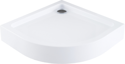 Поддон для душа Aquanet GL180 80x80 четверть круга средний,  в современном стиле
