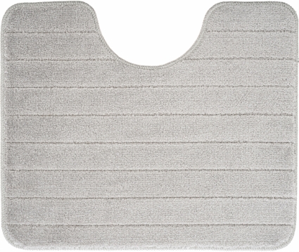 Коврик Fora Miracle Silver FOR-PP-MIR50-60SIL серый,  в современном стиле