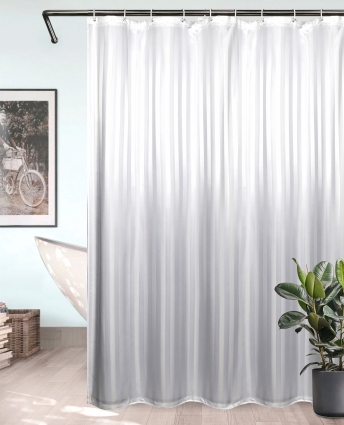 Штора для ванной Bath Plus Big ST-001 200х240, белая в современном стиле