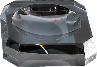 Мыльница Kassatex Smoke SMK-SD серая цвет серый, настольная