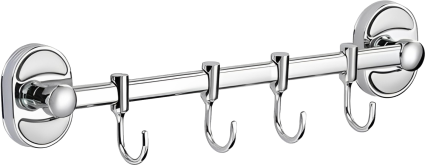 Крючок Haiba HB1915-4 хром,  в современном стиле