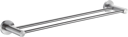 Полотенцедержатель Haiba HB8309 двойной сталь, подвесной
