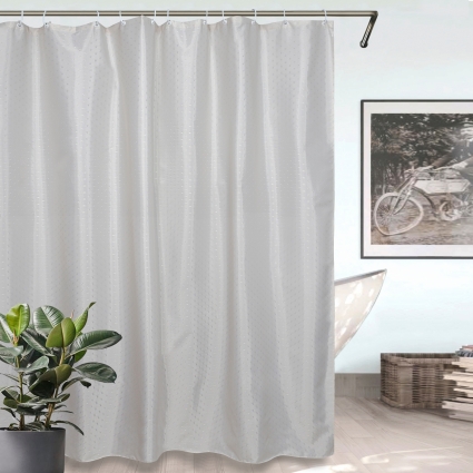 Штора для ванной Bath Plus Charme Red SK-10 180х200, light grey в современном стиле
