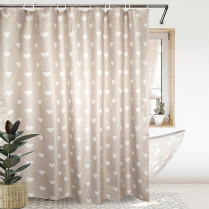 Штора для ванной Bath Plus Charme Orange ch14164-0 в современном стиле