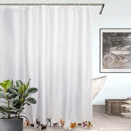 Штора для ванной Bath Plus Charme Red ch-21324 180х200 в современном стиле